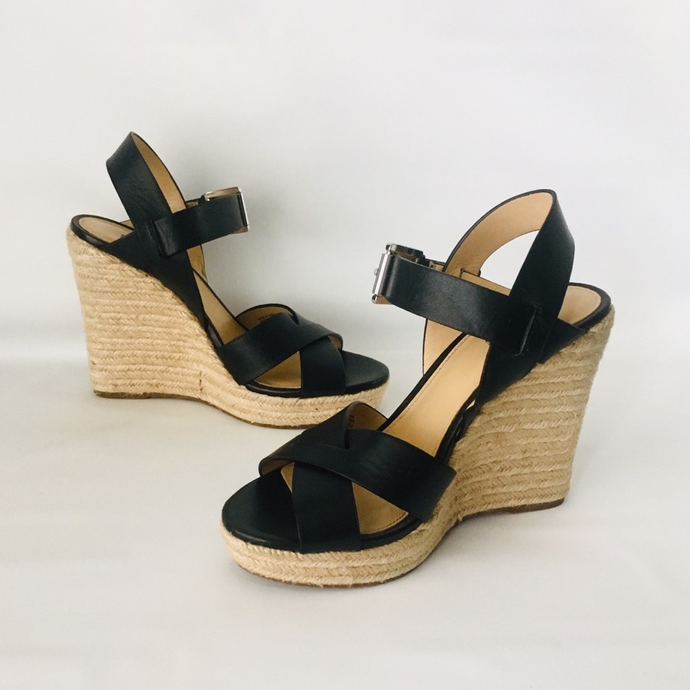 Michael Kors Viola Espadrille Platform Wedge